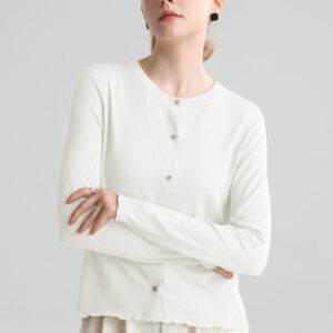 Structured Tencel Cardigan