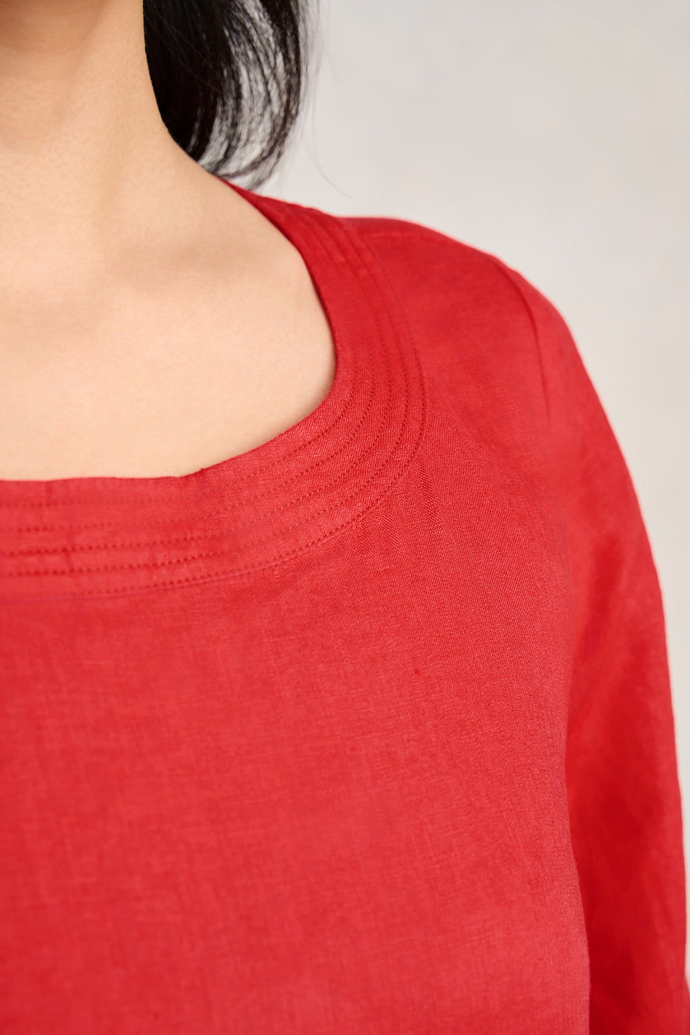 Linen Dress - Poppy