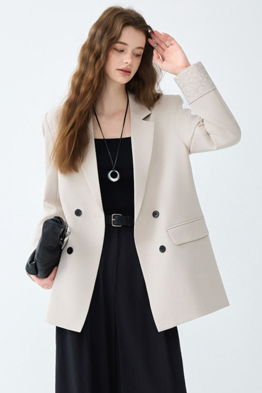 Loose Fit Long Sleeve Blazer