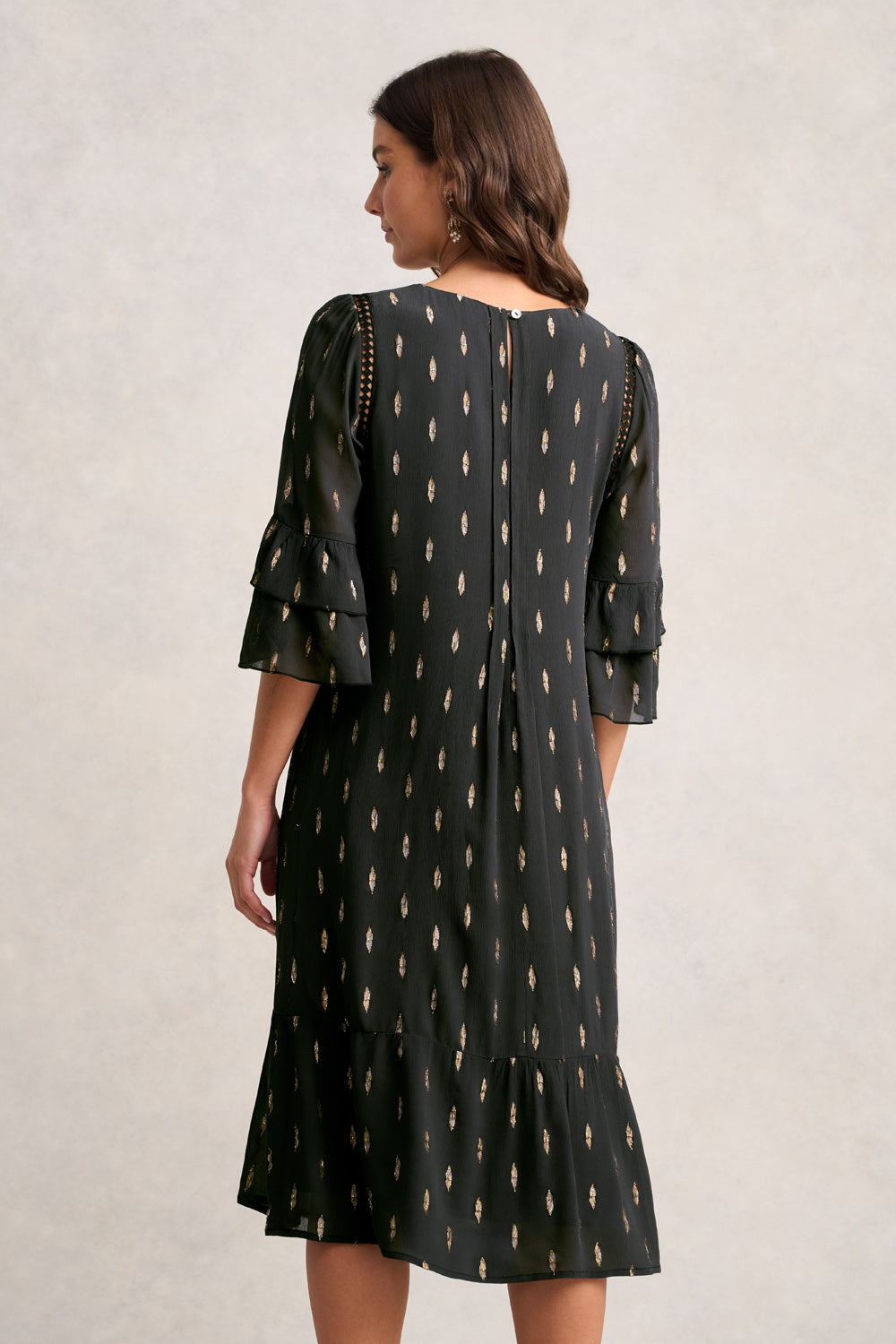 Lurex Clip Dress – Lurex Clip Jacquard